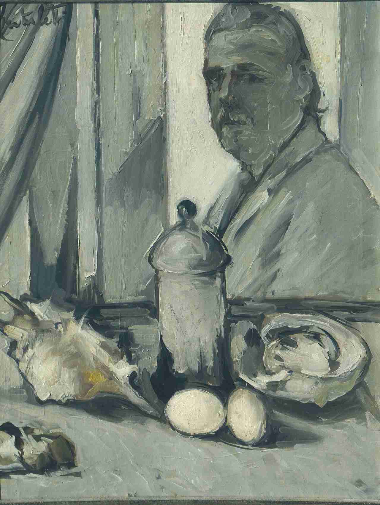 Still life with self-portrait 1982