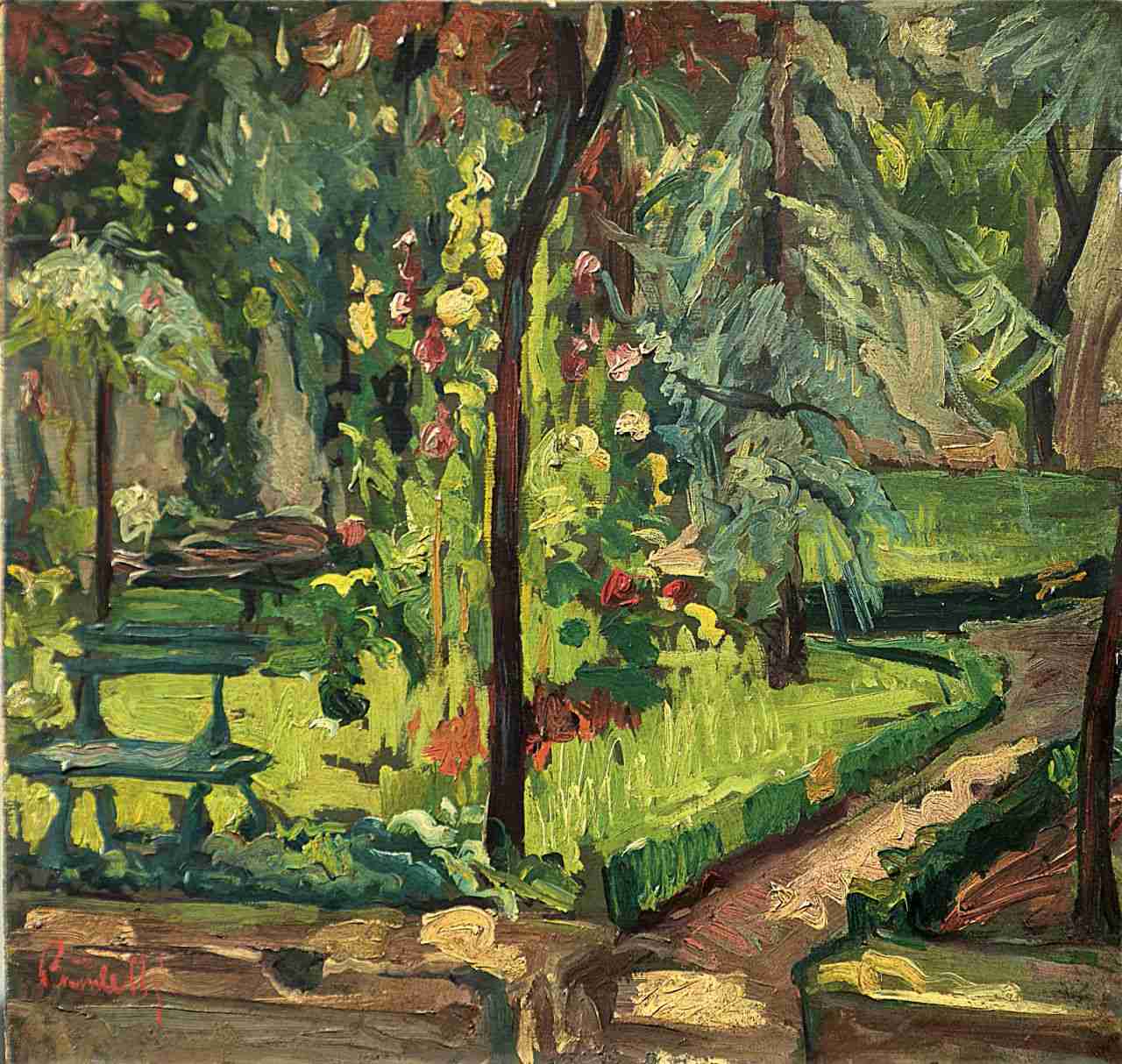 The garden 1950