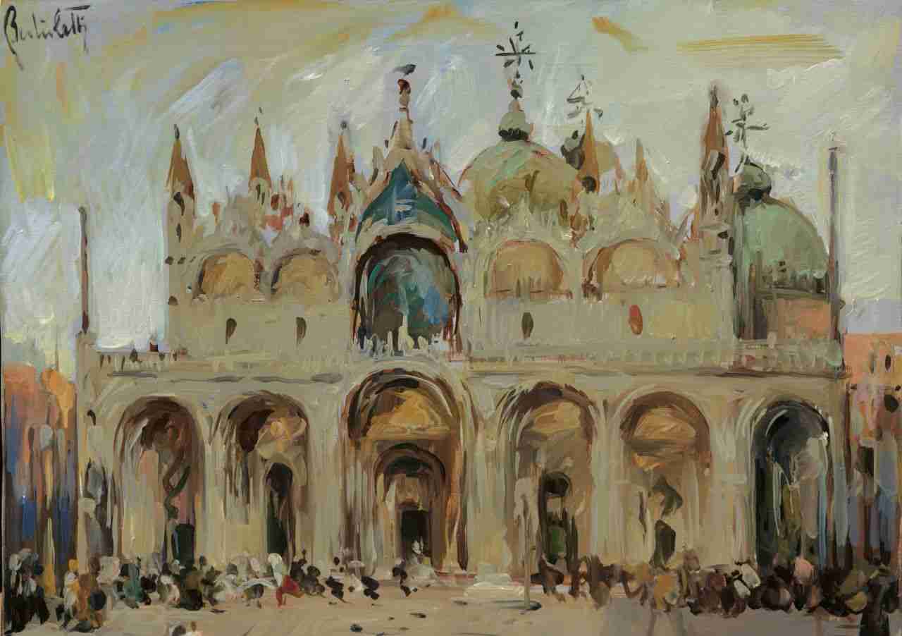 Venezia chiesa di San Marco 1981